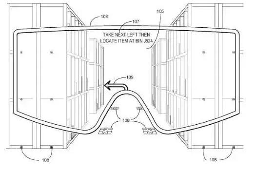 亚马逊申请AR护目镜专利